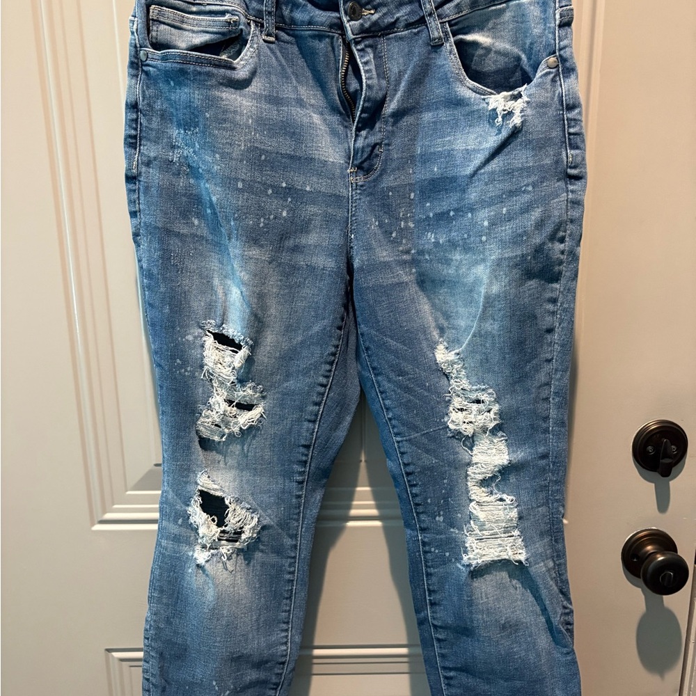Distressed Judy Blue Jeans for Women